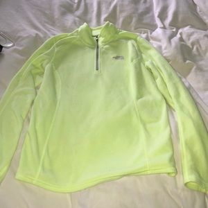 North face fleece quarter zip